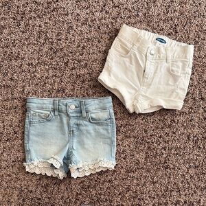 Old Navy Blue and White Casual Shorts